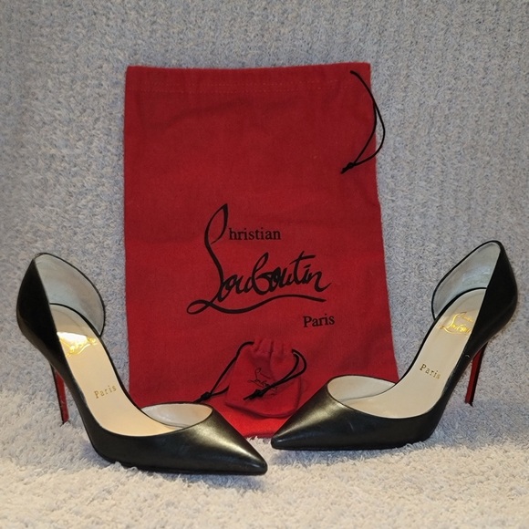 Christian Louboutin Black Stiletto Heels - Picture 1 of 5